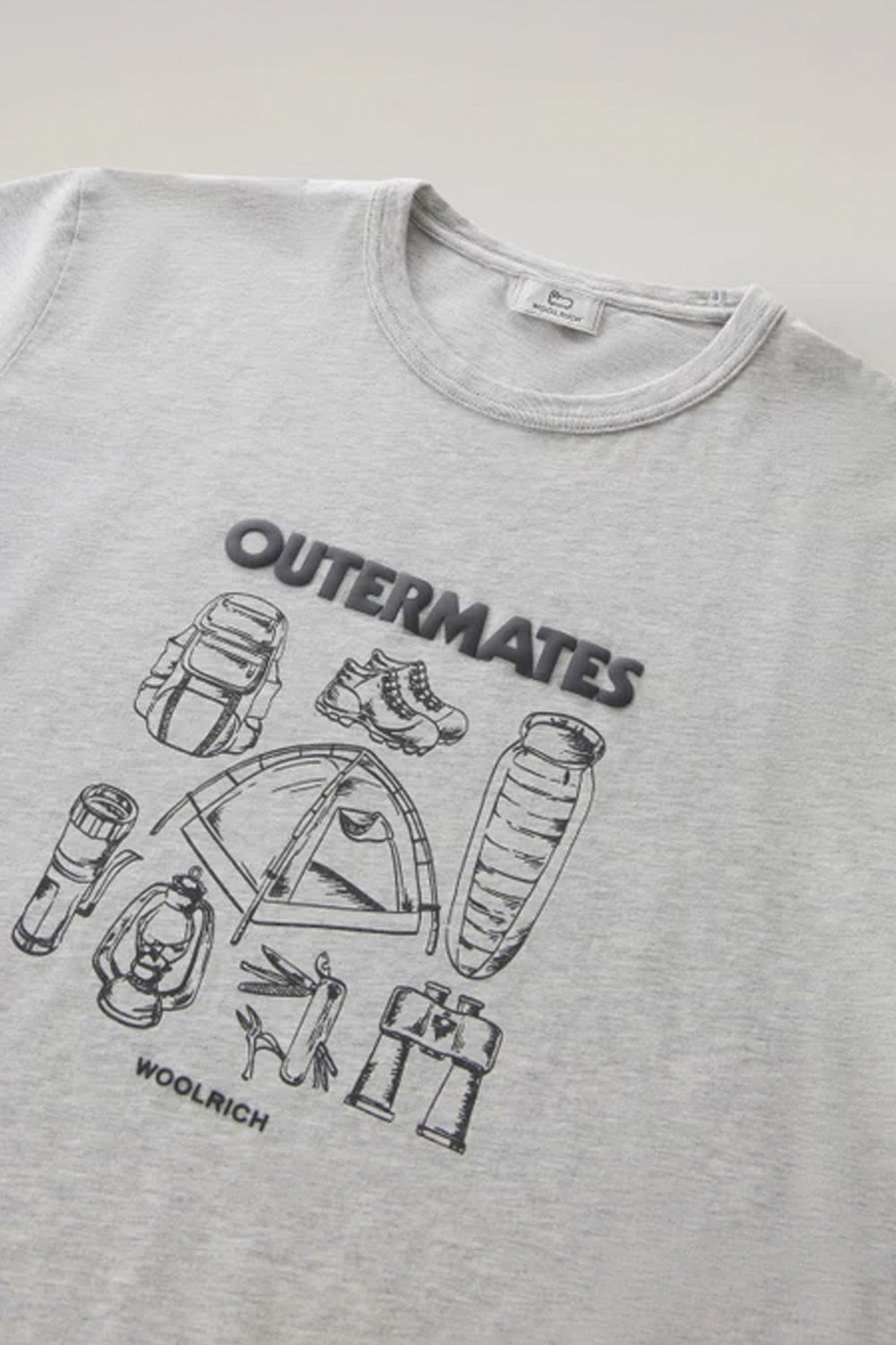 WOOLRICH T-shirt con stampa frontale Clothing WOOLRICH