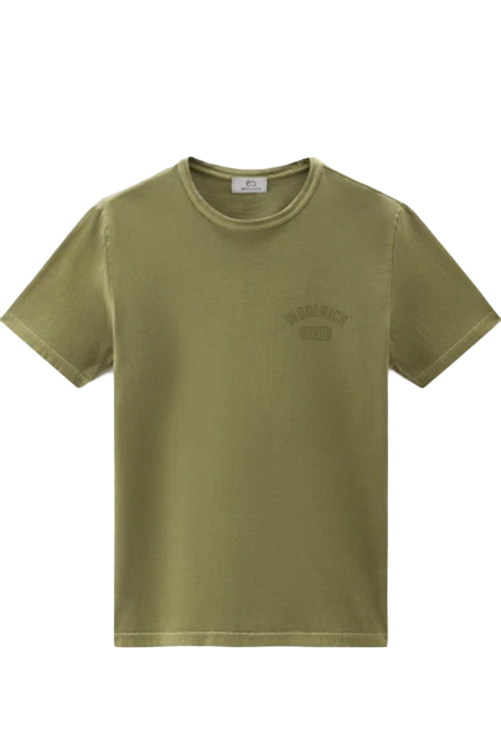 WOOLRICH T-shirt con logo tono su tono Clothing WOOLRICH