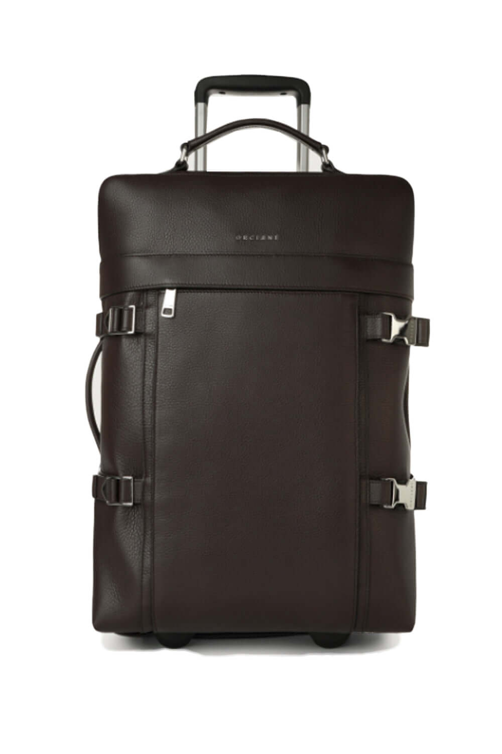 ORCIANI Trolley Micron due ruote in pelle Luggage & Bags ORCIANI
