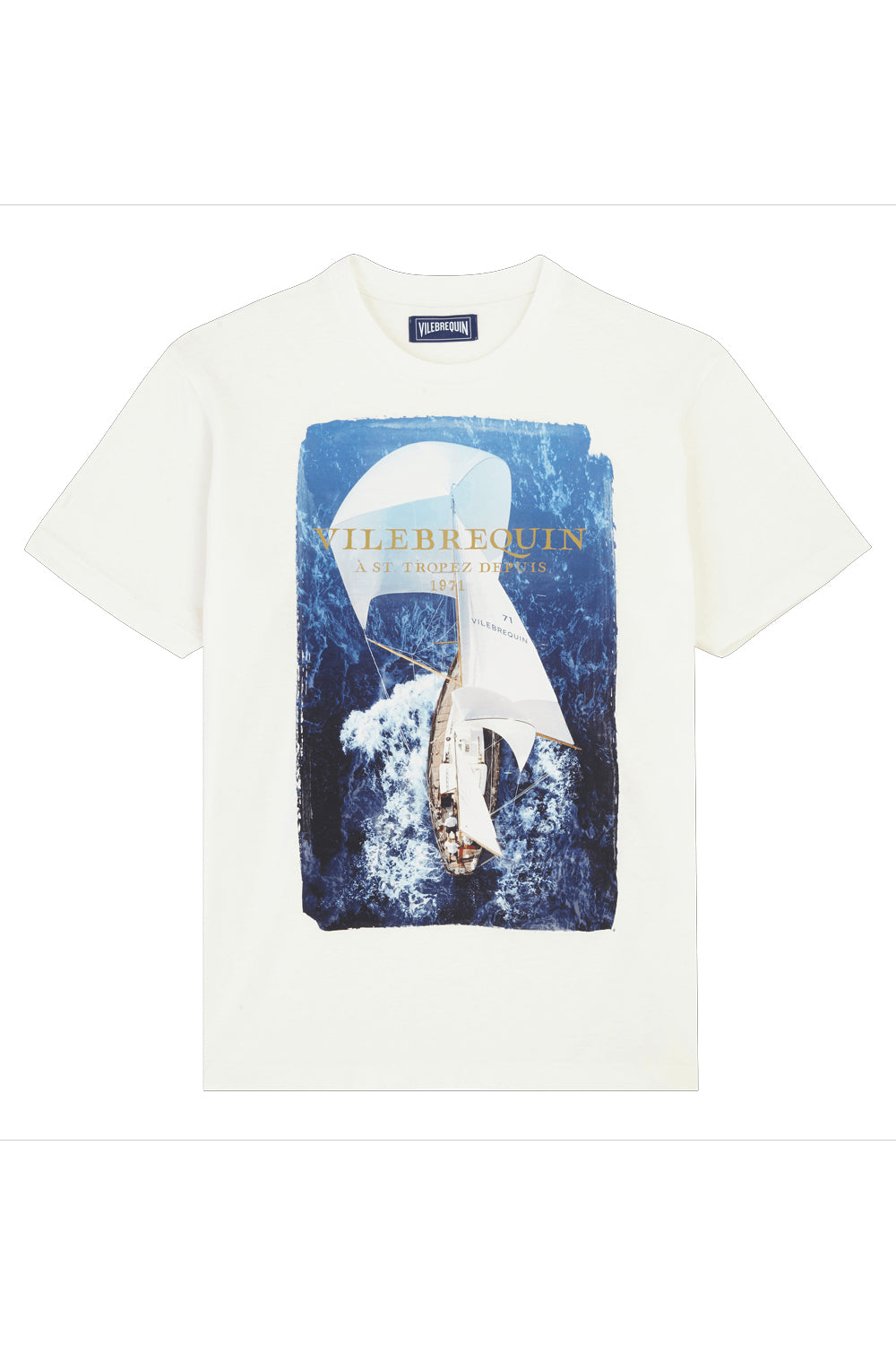 VILEBREQUIN T-shirt Sailing Boat from the Sky VILEBREQUIN