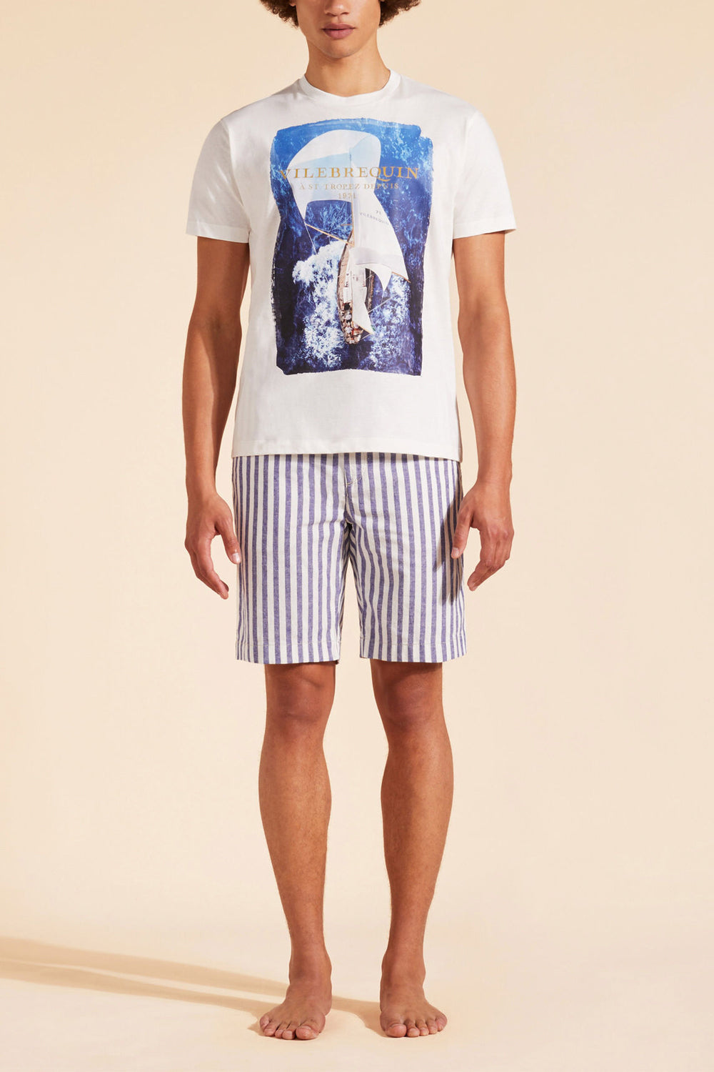 VILEBREQUIN T-shirt Sailing Boat from the Sky VILEBREQUIN