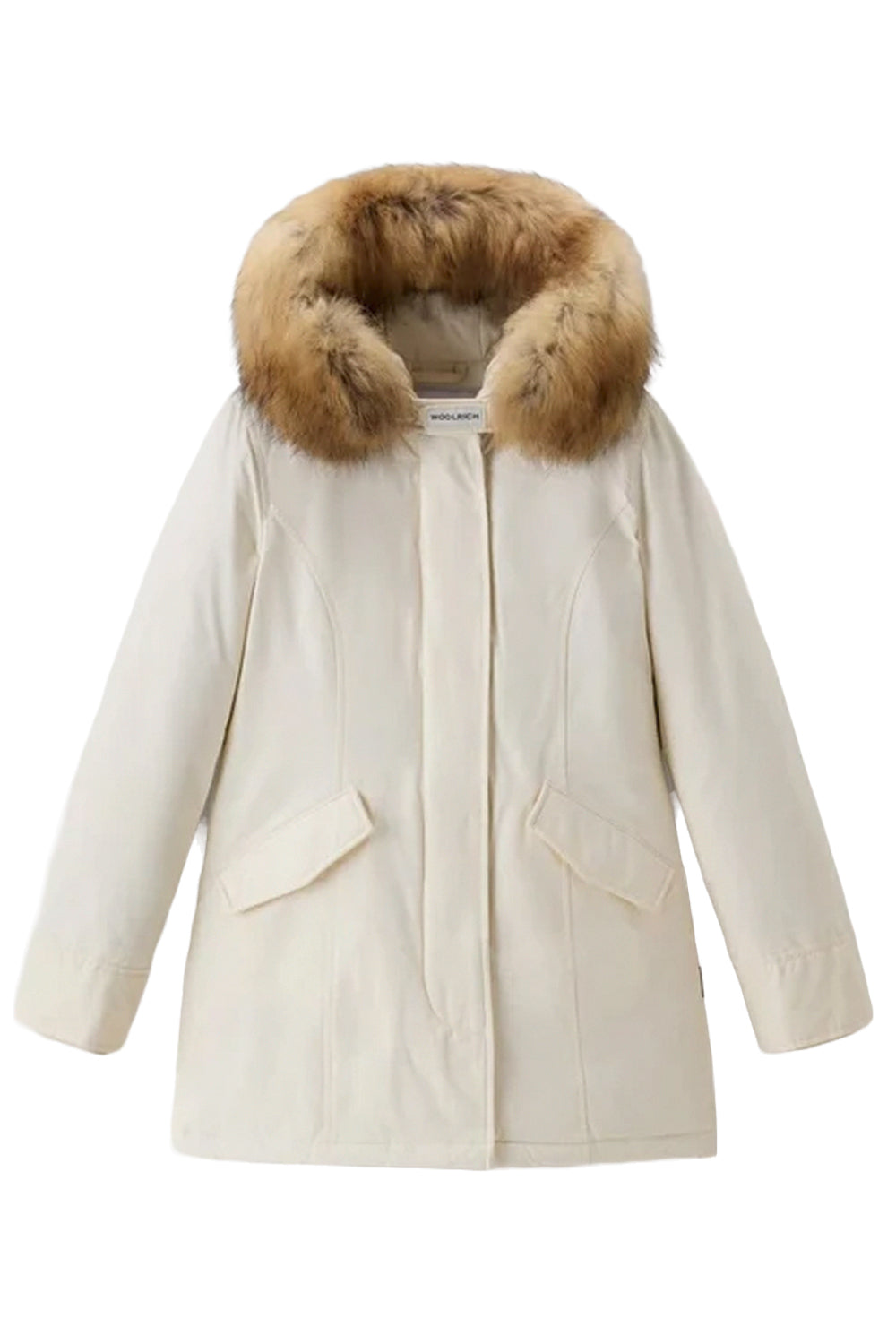 WOOLRICH Arctic Parka in Ramar Cloth con pelliccia removibile