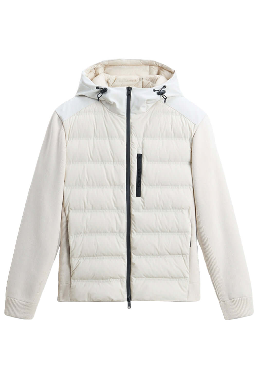 WOOLRICH Giacca ibrida Bering in nylon elasticizzato con finitura opaca