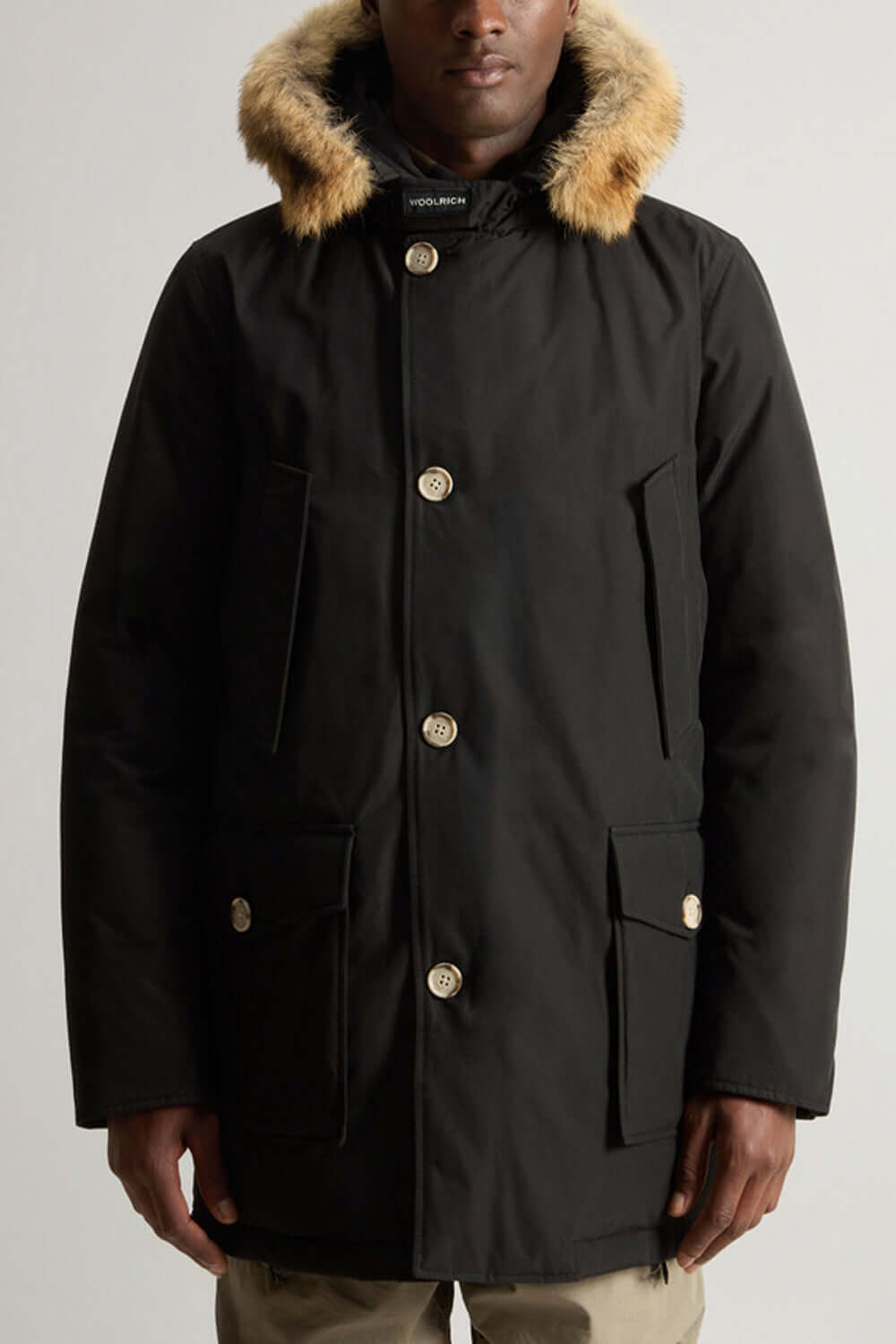 WOOLRICH Arctic Parka in Ramar Cloth con pelliccia removibile Uncategorized WOOLRICH