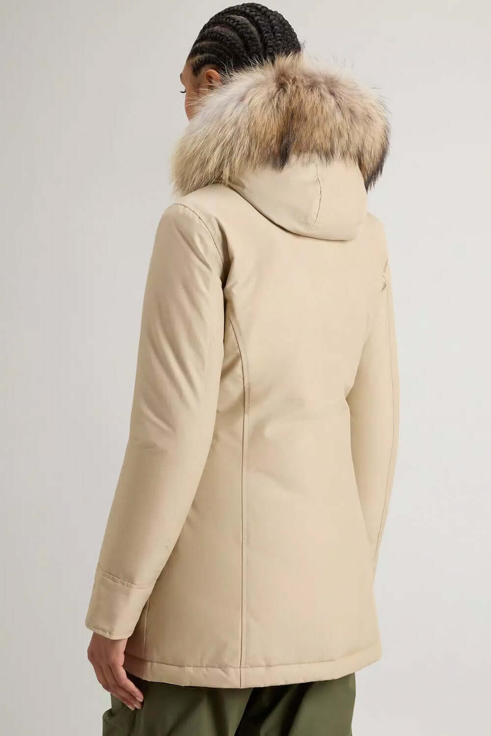 WOOLRICH Arctic Parka in Ramar Cloth con pelliccia removibile Uncategorized WOOLRICH