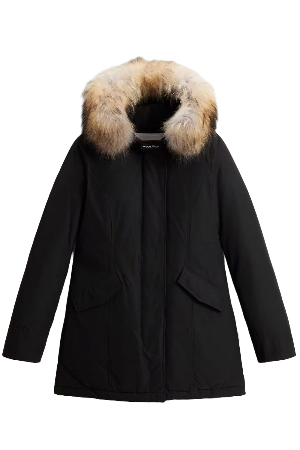 WOOLRICH Arctic Parka in Ramar Cloth con pelliccia removibile
