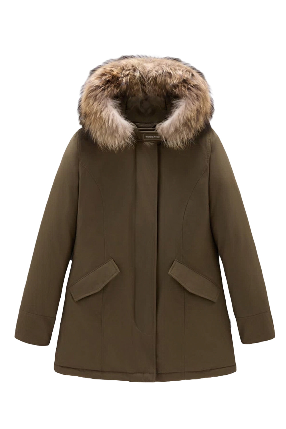 WOOLRICH Arctic Parka in Ramar Cloth con pelliccia