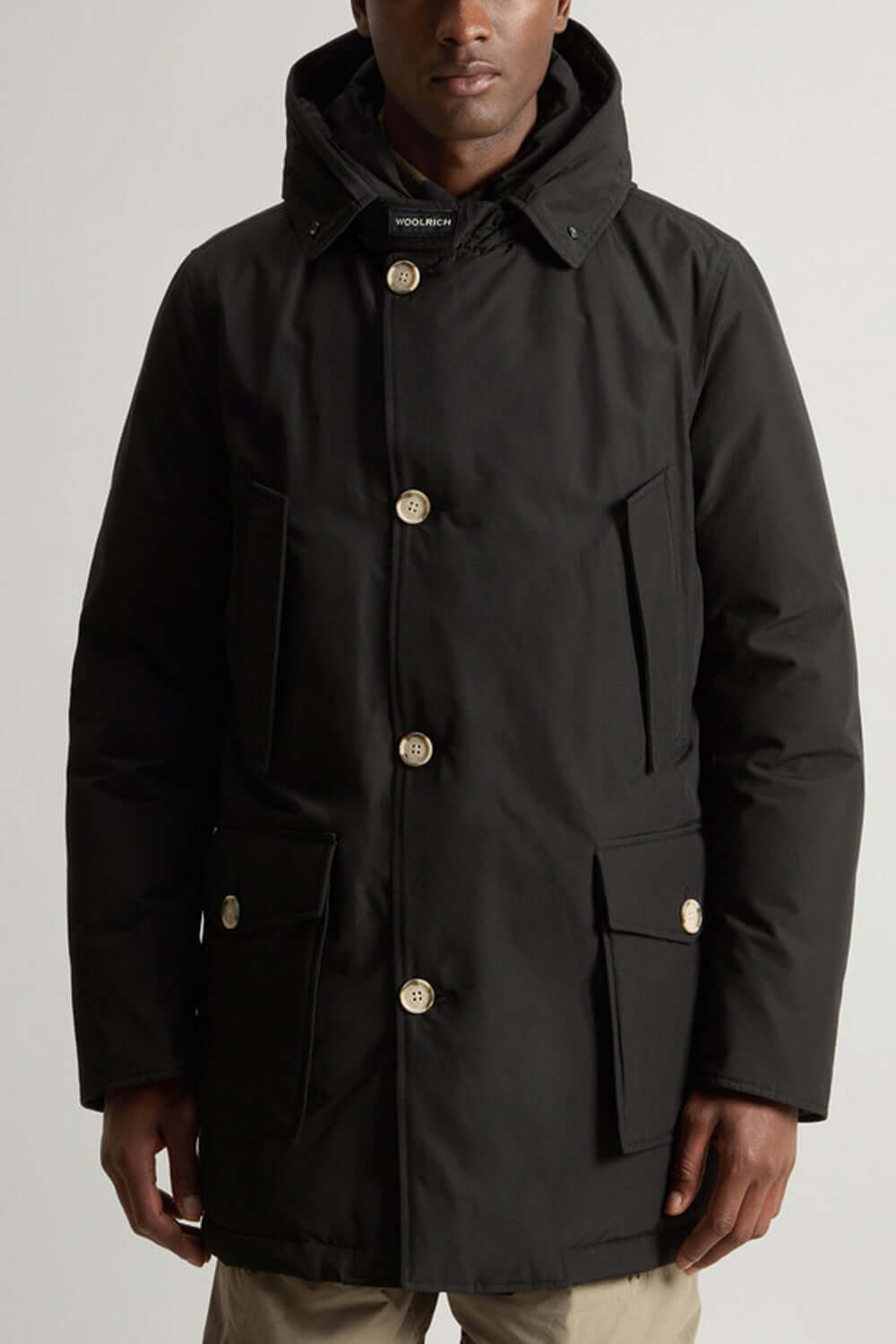 WOOLRICH Arctic Parka in Ramar Cloth con pelliccia removibile Uncategorized WOOLRICH