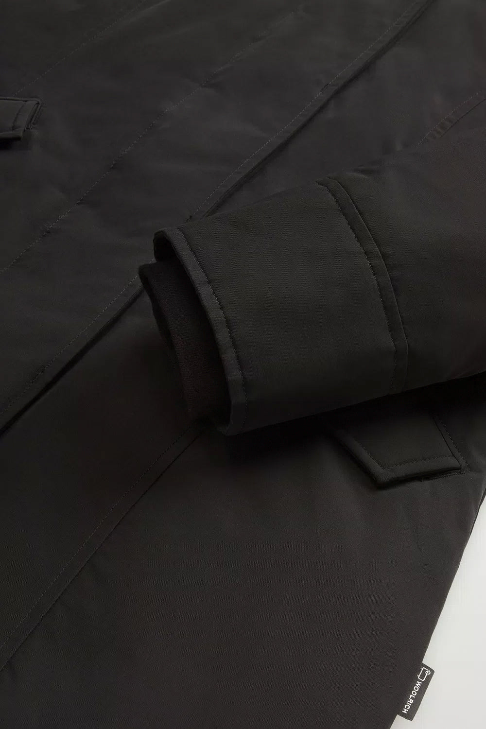 WOOLRICH Arctic Parka in Ramar Cloth con pelliccia removibile