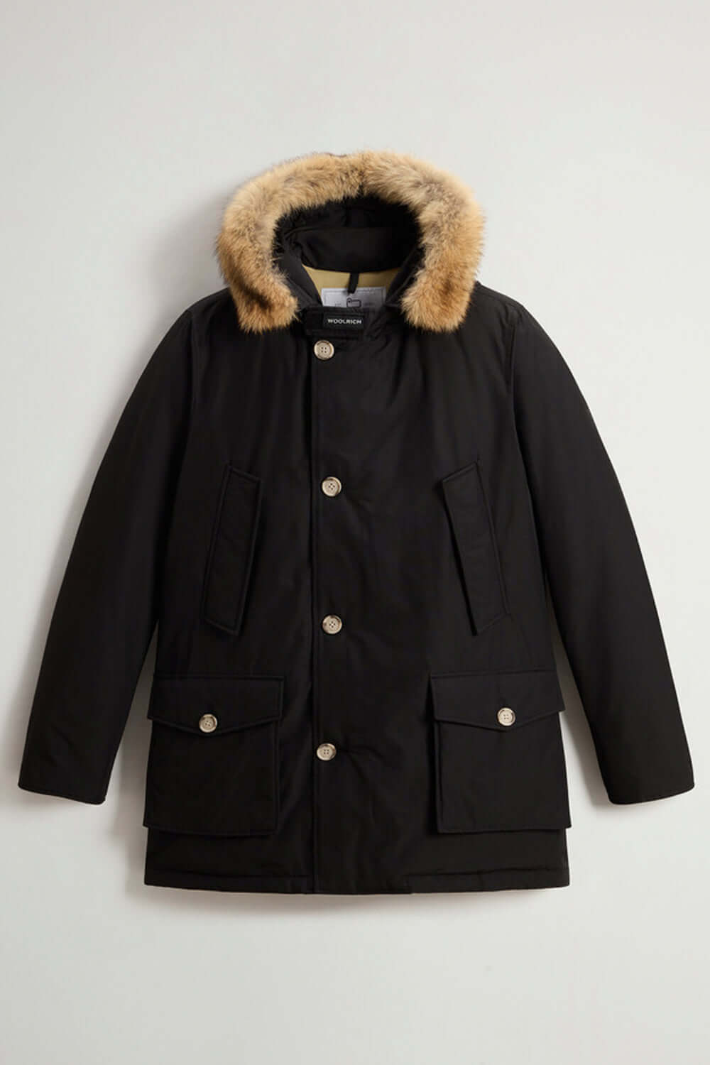 WOOLRICH Arctic Parka in Ramar Cloth con pelliccia removibile Uncategorized WOOLRICH
