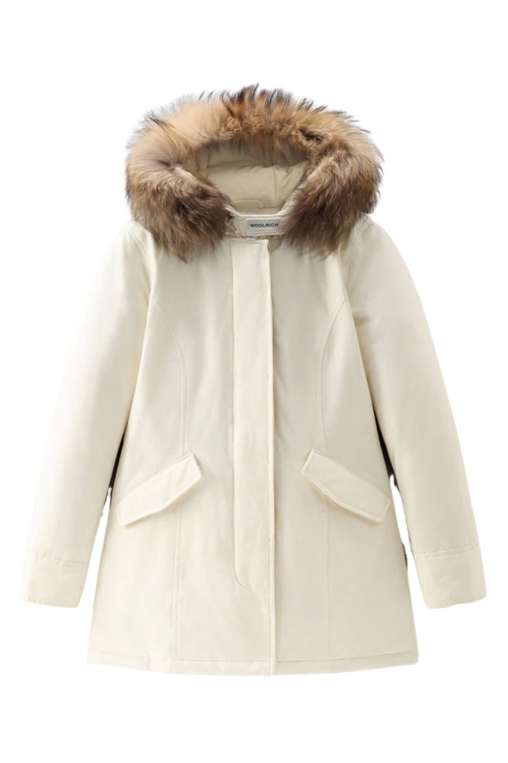 WOOLRICH Arctic Parka in Ramar Cloth con pelliccia