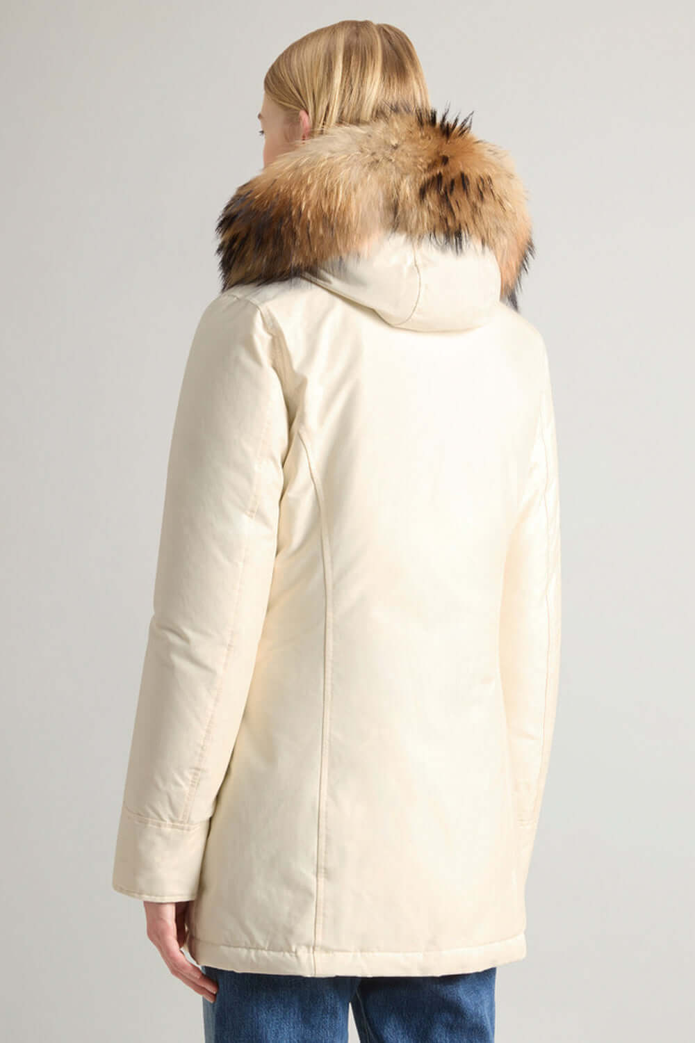 WOOLRICH Arctic Parka in Ramar Cloth con pelliccia removibile Uncategorized WOOLRICH
