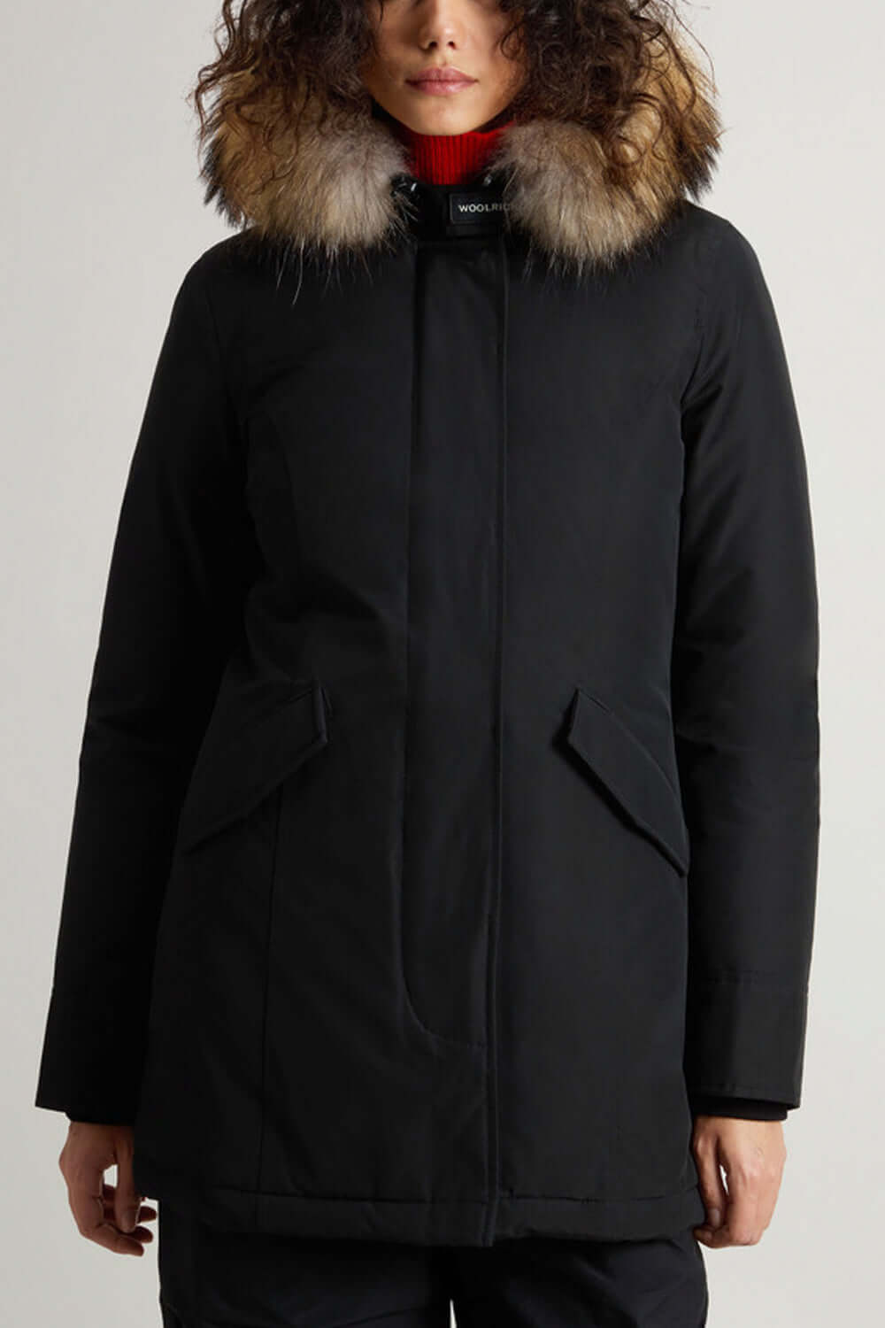 WOOLRICH Arctic Parka in Ramar Cloth con pelliccia removibile Uncategorized WOOLRICH