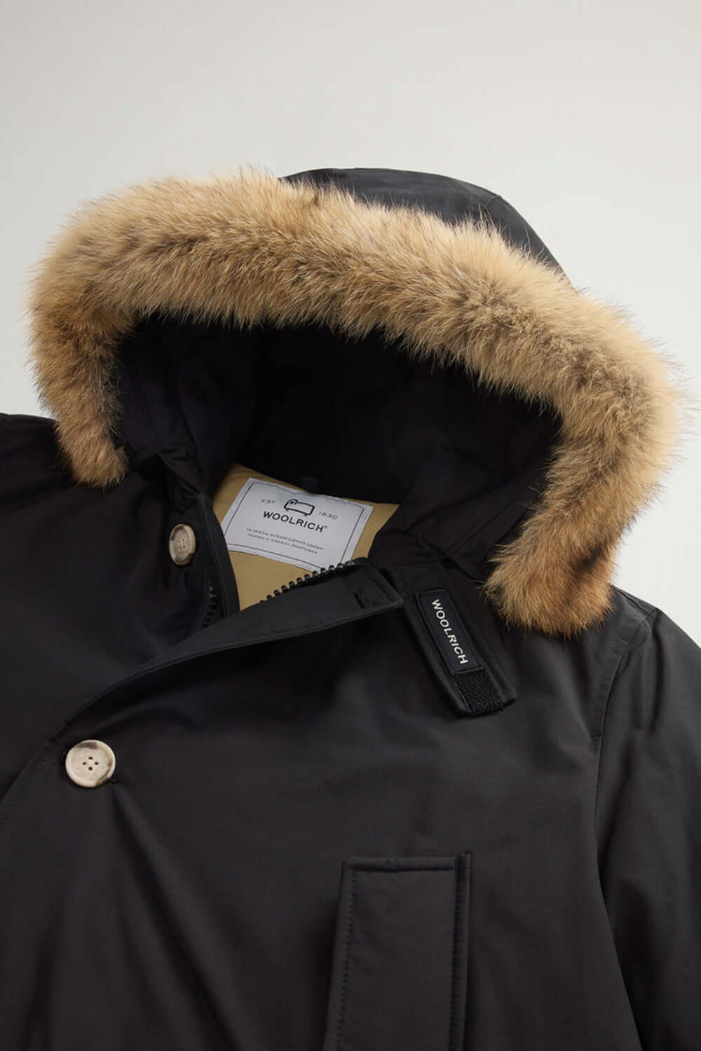 WOOLRICH Arctic Parka in Ramar Cloth con pelliccia removibile Uncategorized WOOLRICH