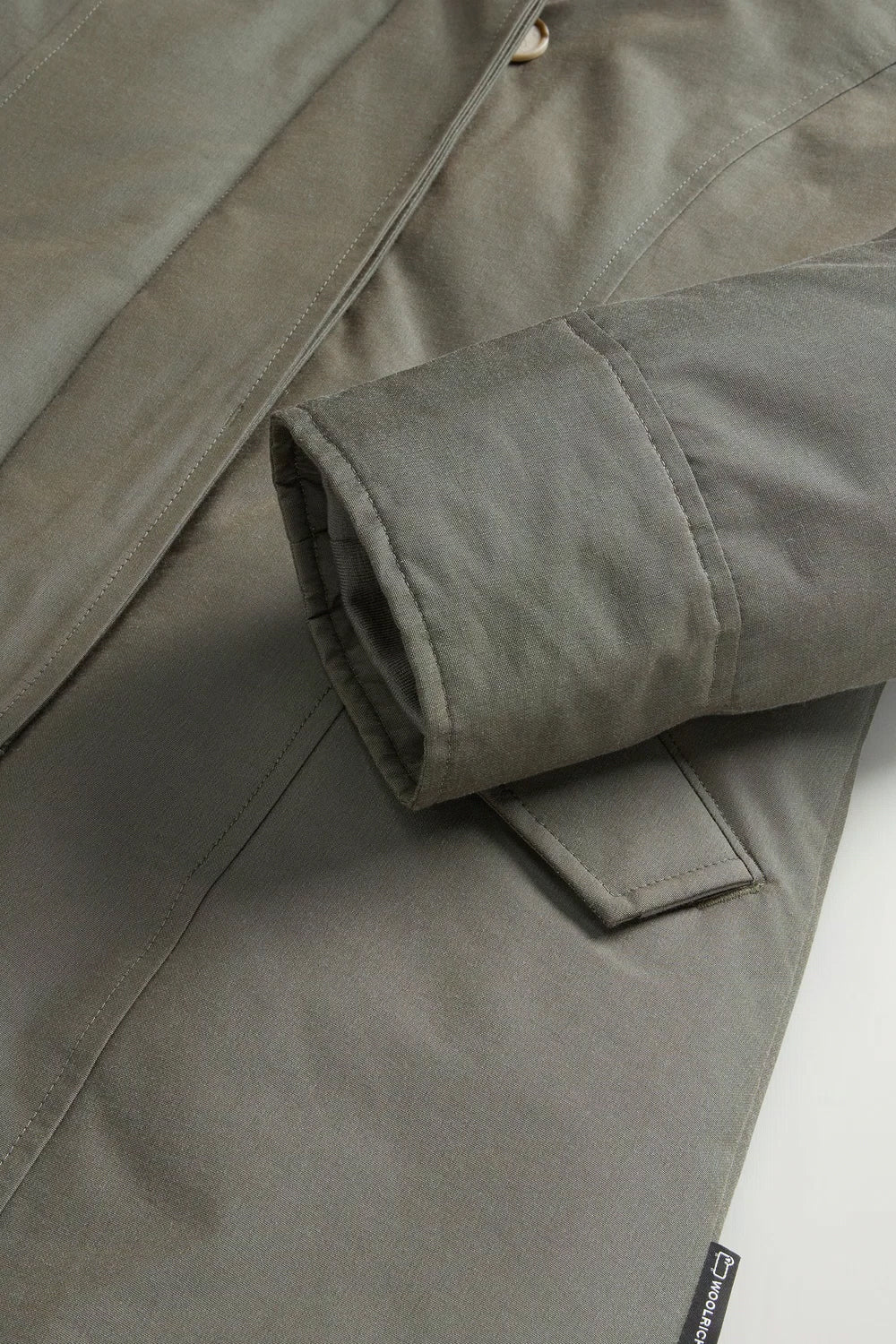 WOOLRICH Arctic Parka in Ramar Cloth con pelliccia removibile