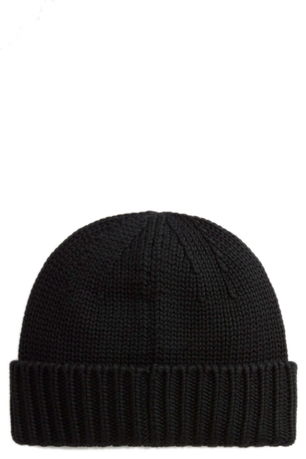 WOOLRICH Berretto in pura lana vergine Merino con logo a contrasto Uncategorized WOOLRICH