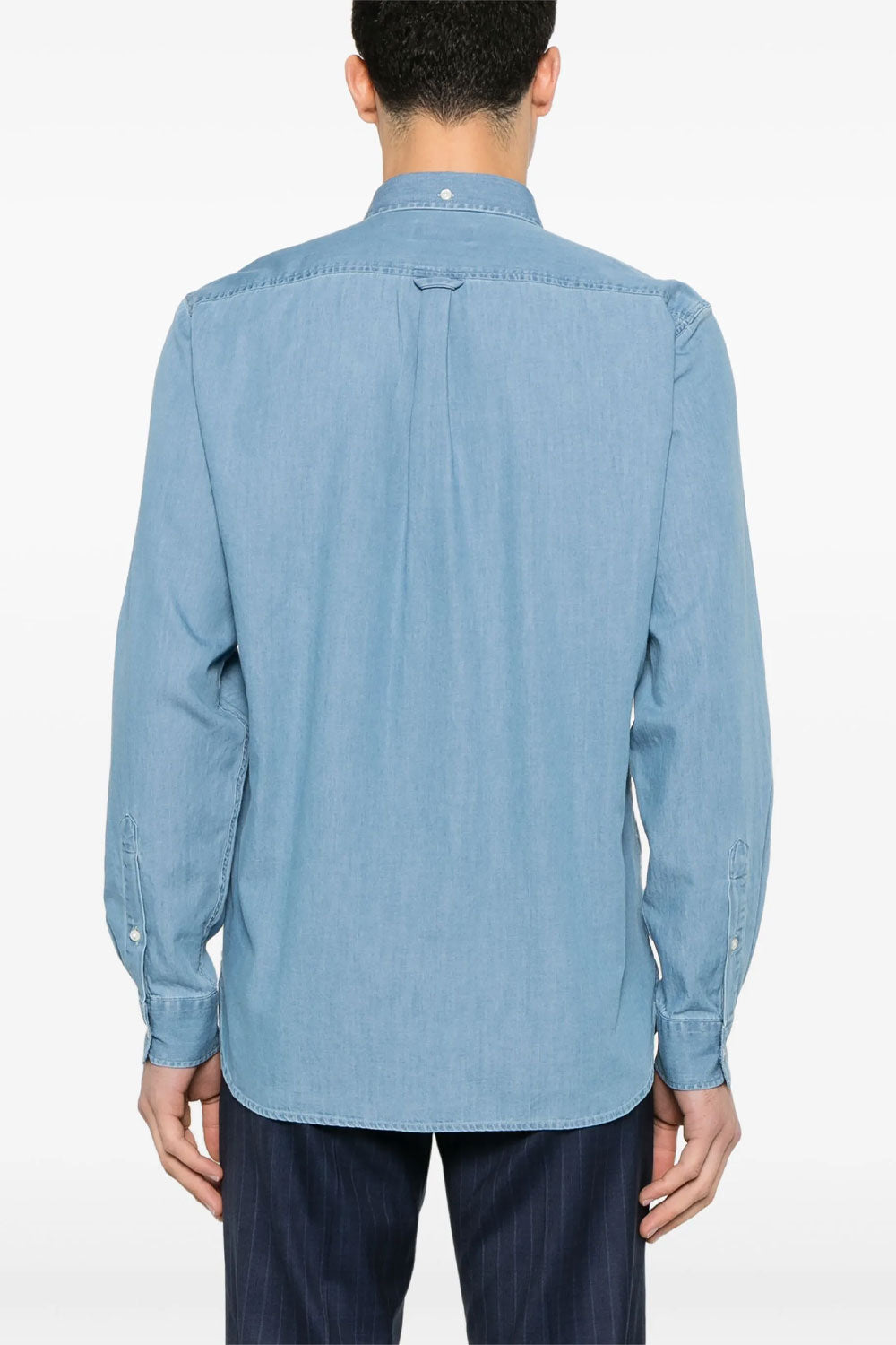 WOOLRICH Camicia in puro cotone con taschino