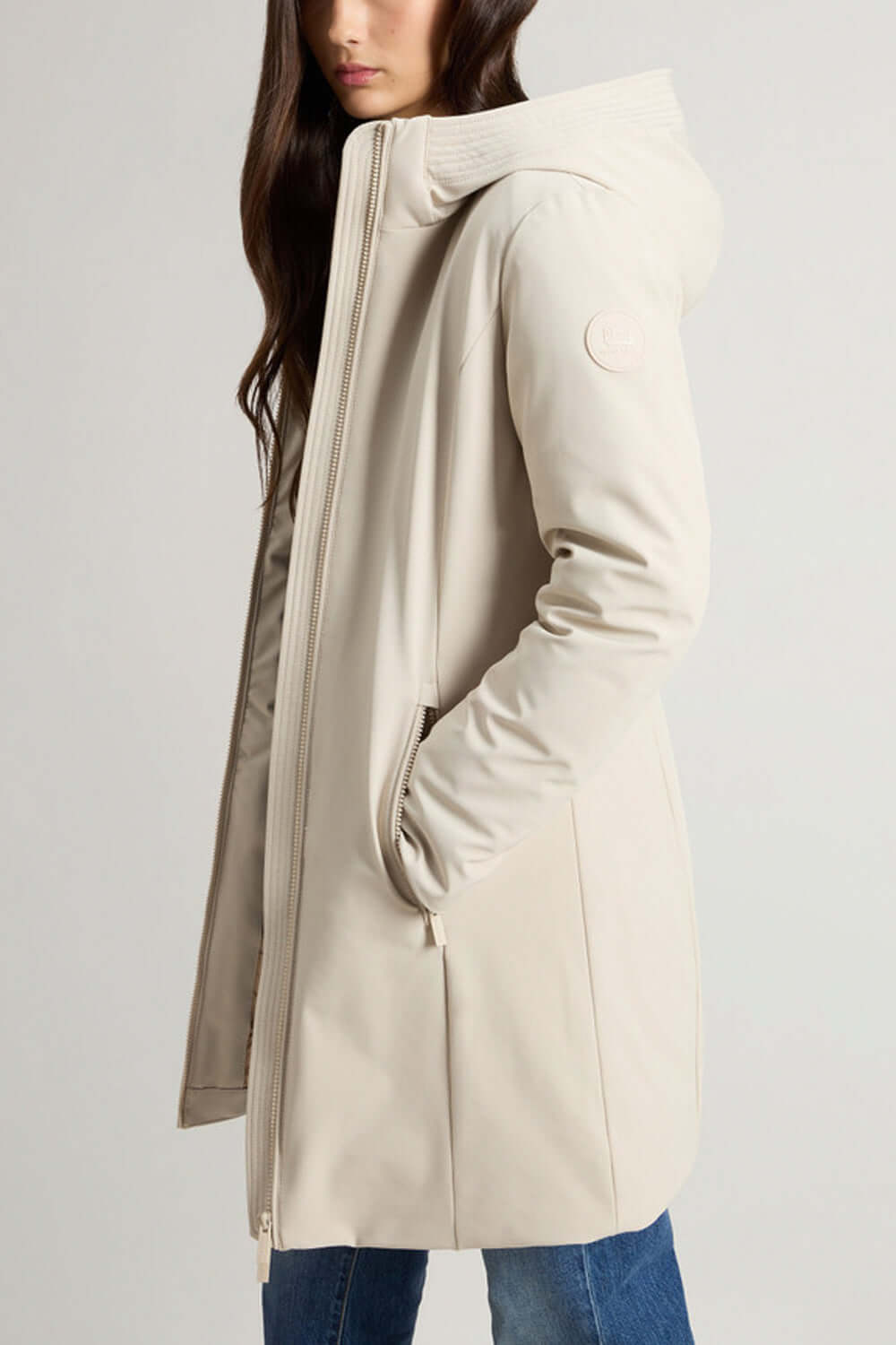 WOOLRICH Firth Parka in Tech Softshell Uncategorized WOOLRICH