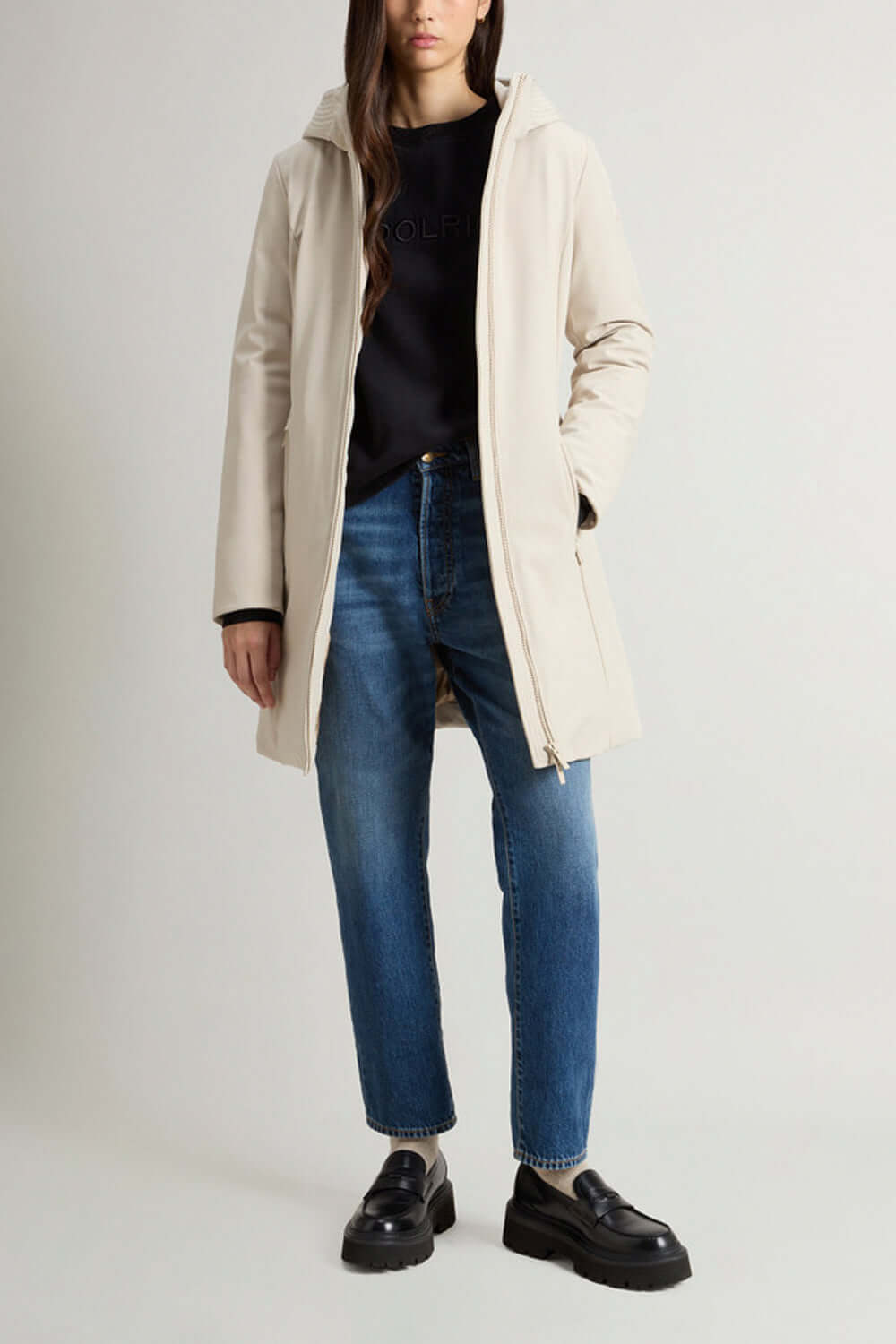 WOOLRICH Firth Parka in Tech Softshell Uncategorized WOOLRICH