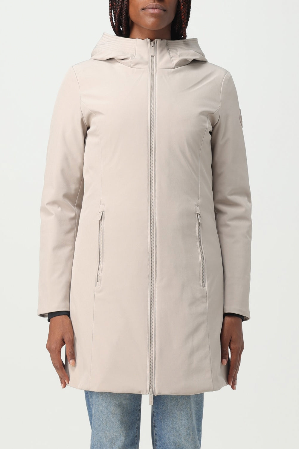 WOOLRICH Giubbotto Firth Parka in Tech Softshell WOOLRICH
