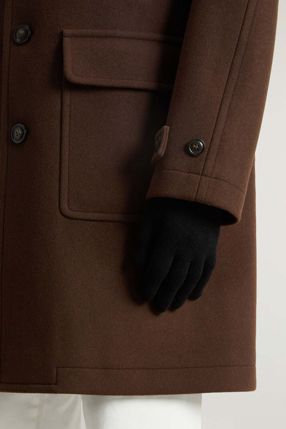 WOOLRICH Guanti in misto lana vergine Merino Uncategorized WOOLRICH