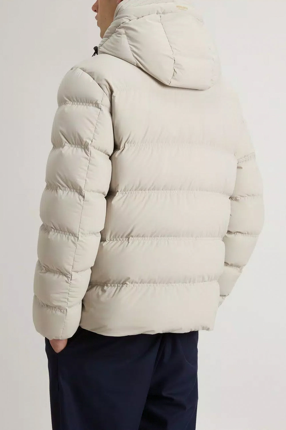 WOOLRICH Piumino in nylon elasticizzato con finitura opaca