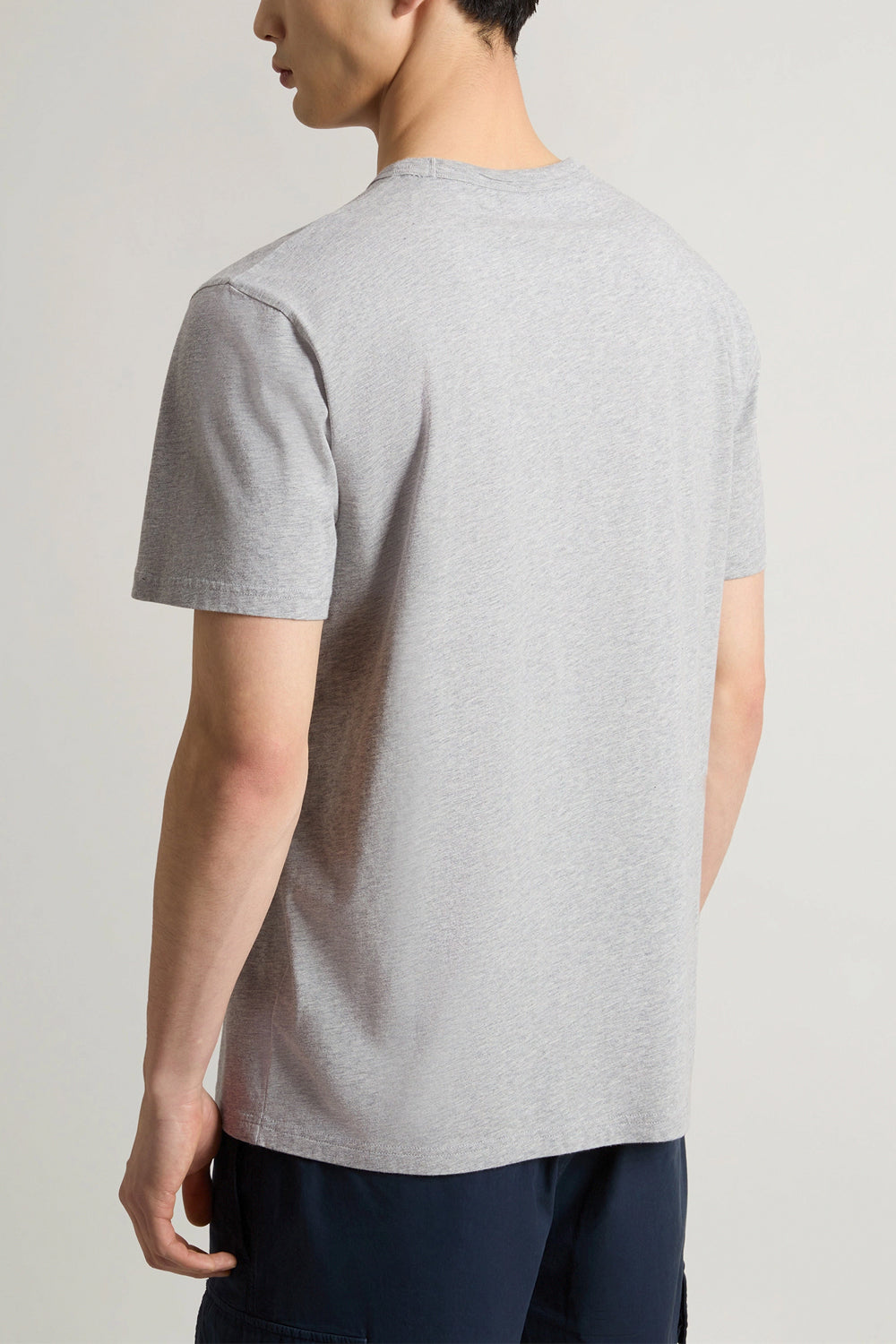 WOOLRICH T-shirt in puro cotone con logo