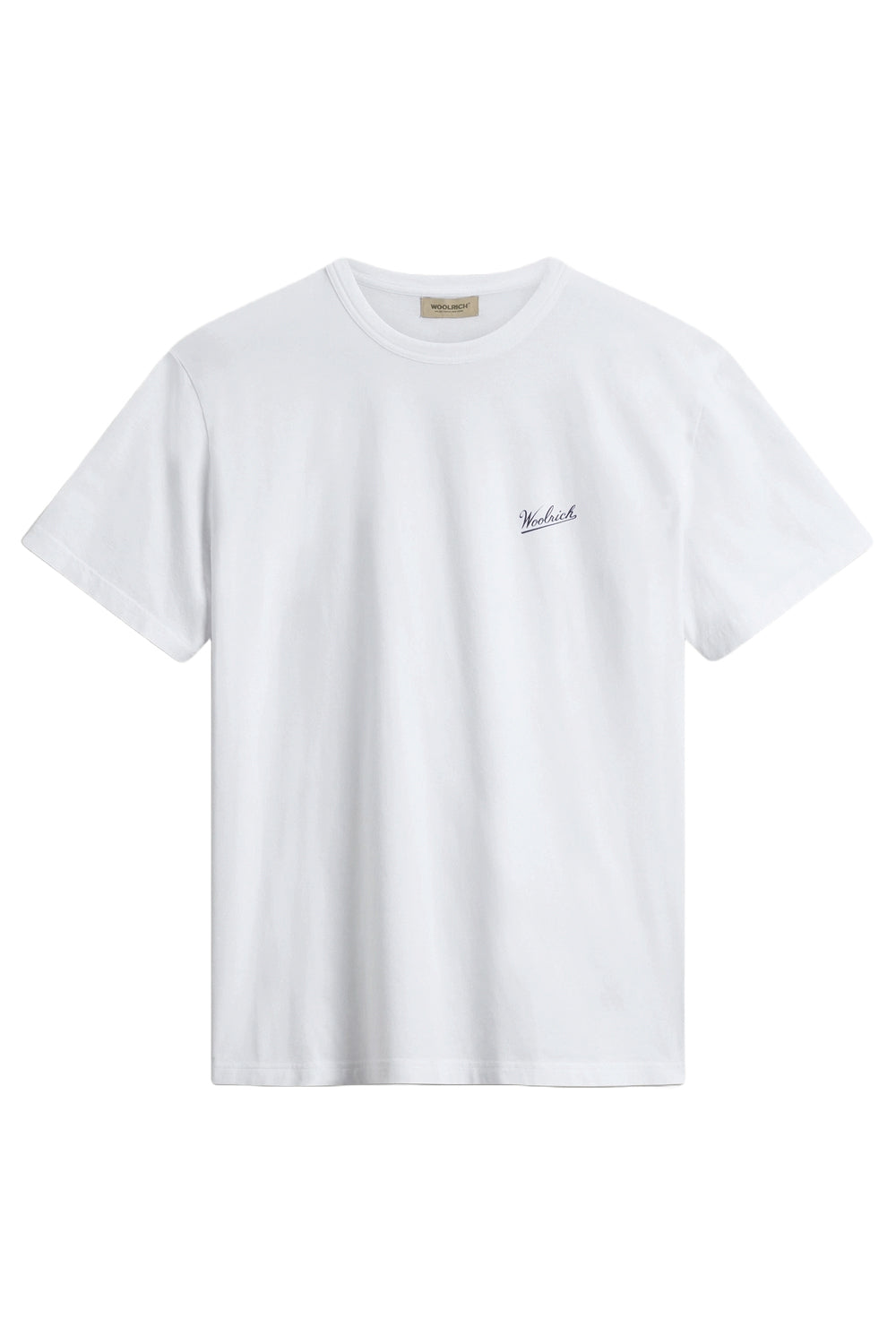 WOOLRICH T-shirt in puro cotone con logo
