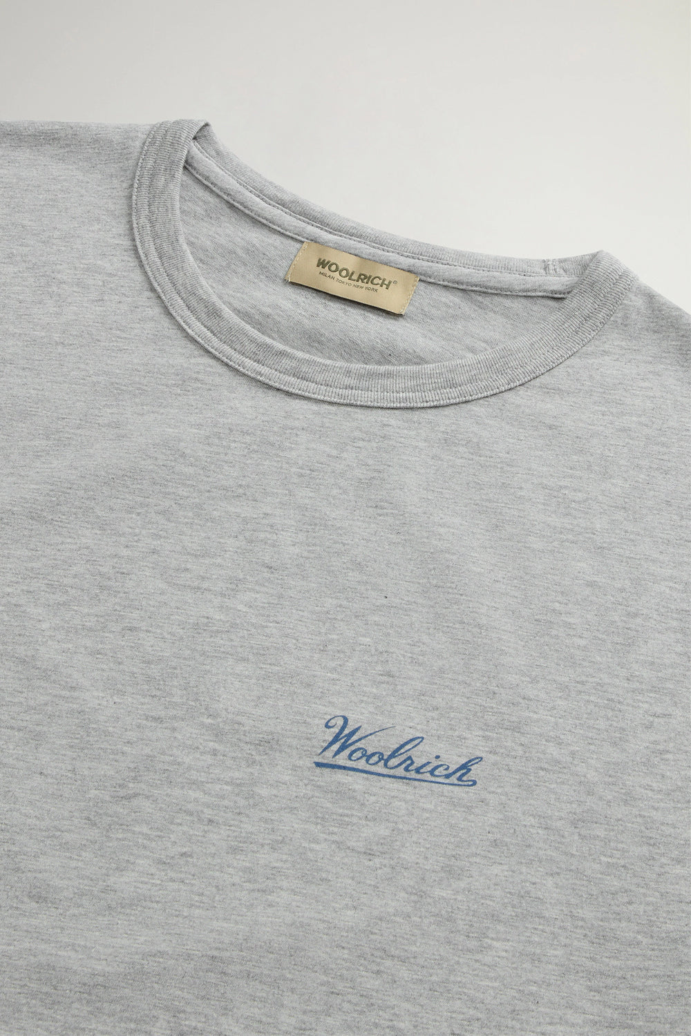 WOOLRICH T-shirt in puro cotone con logo