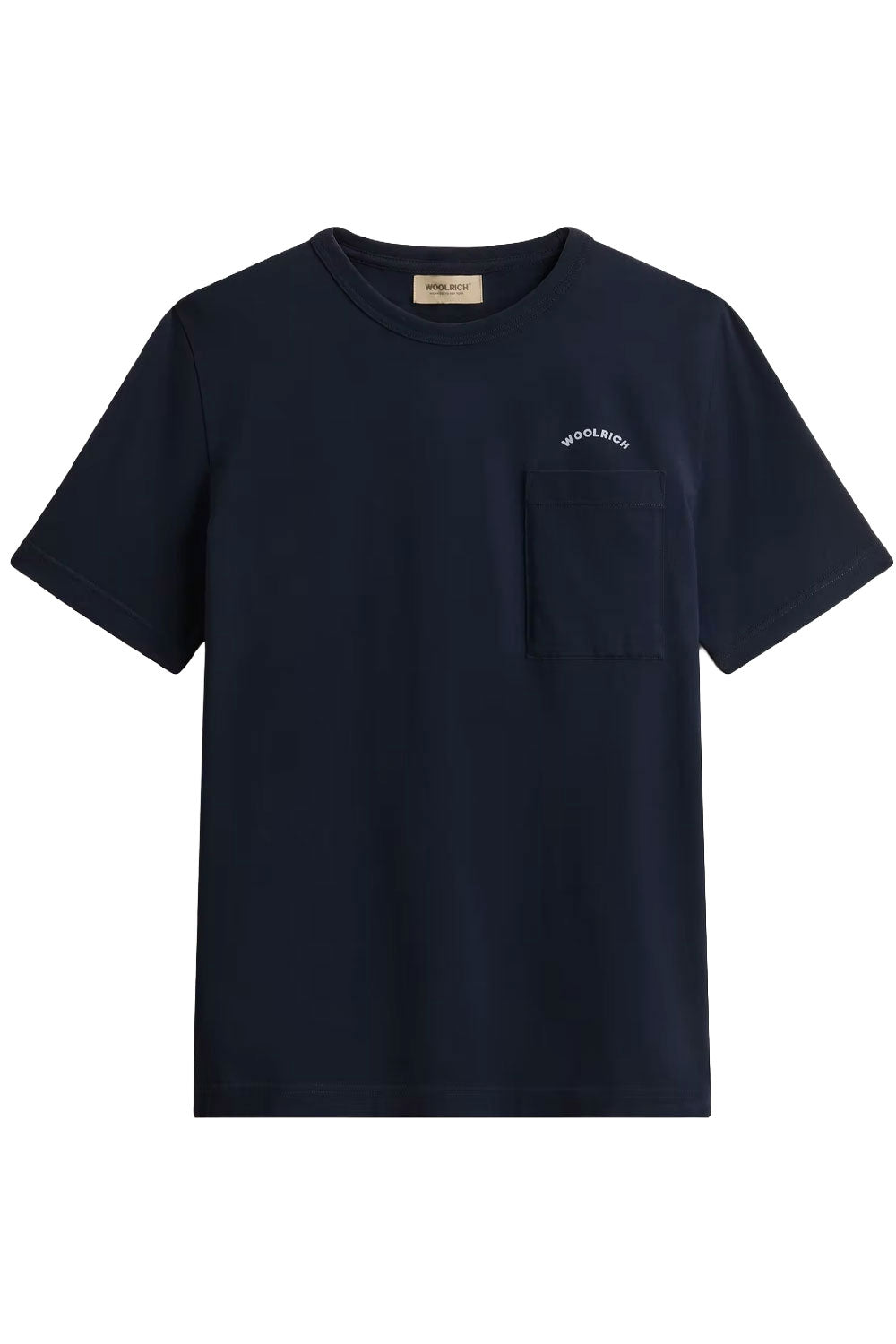 WOOLRICH T-shirt in puro cotone con taschino