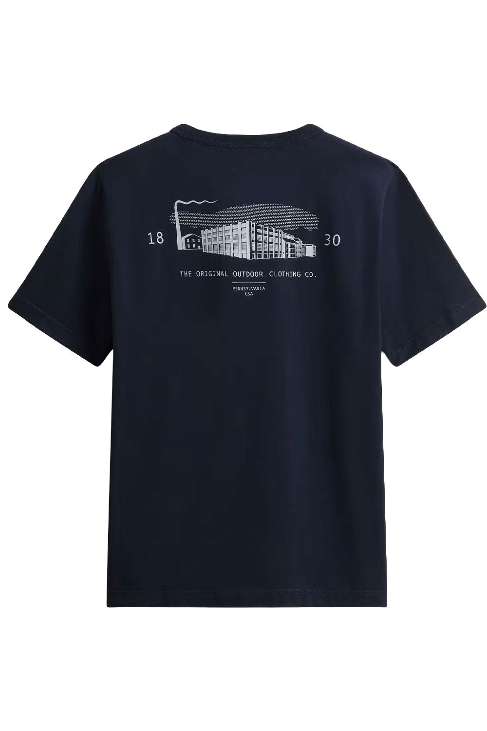 WOOLRICH T-shirt in puro cotone con taschino