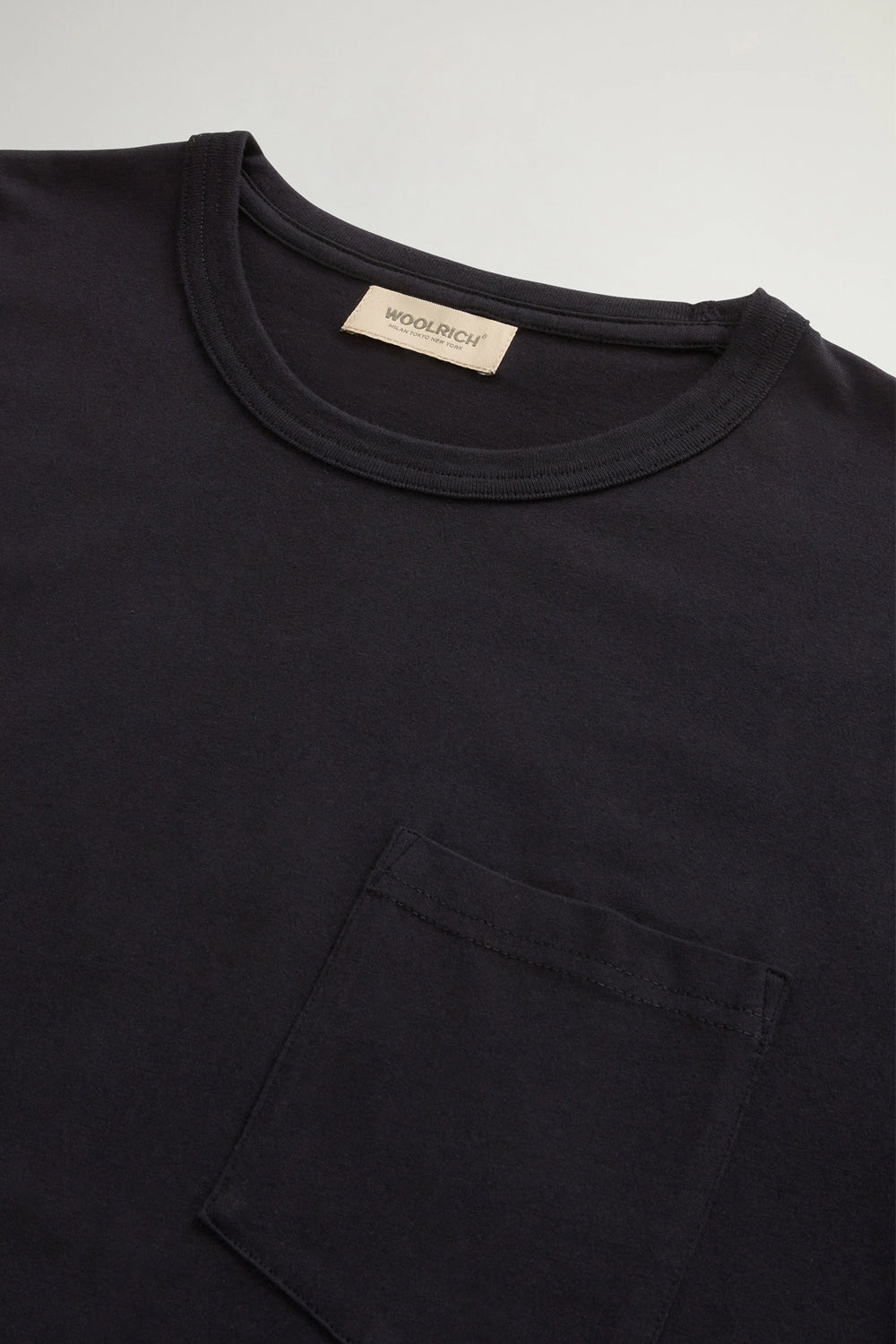 WOOLRICH Tshirt in cotone con taschino