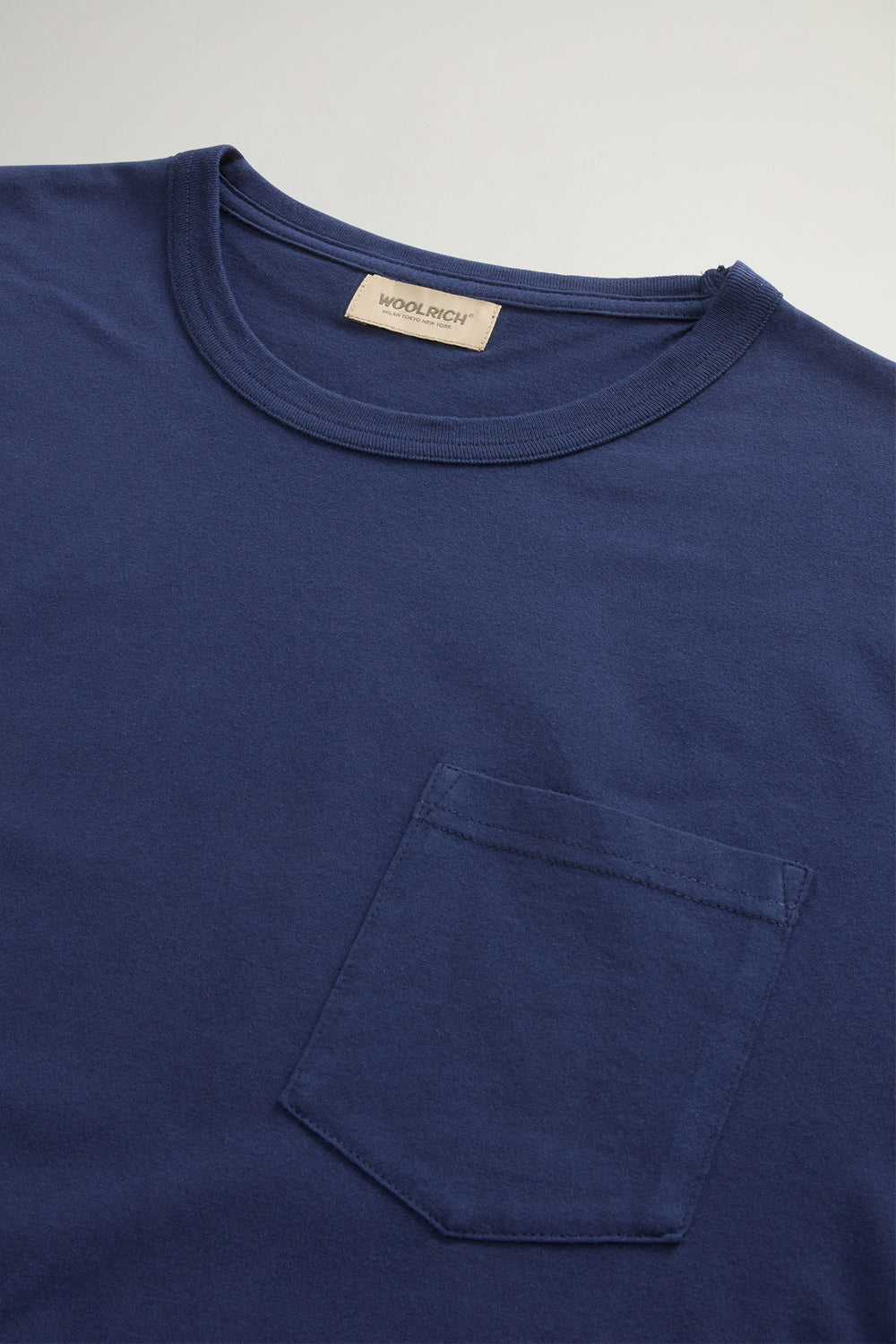 WOOLRICH Tshirt in cotone con taschino