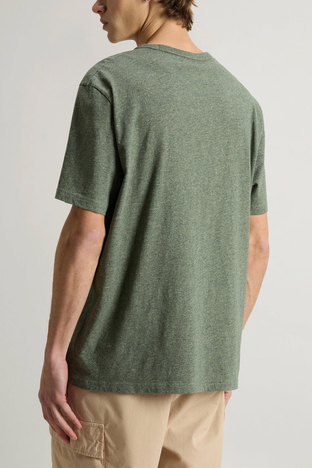 WOOLRICH Tshirt in jersey di cotone moulinè