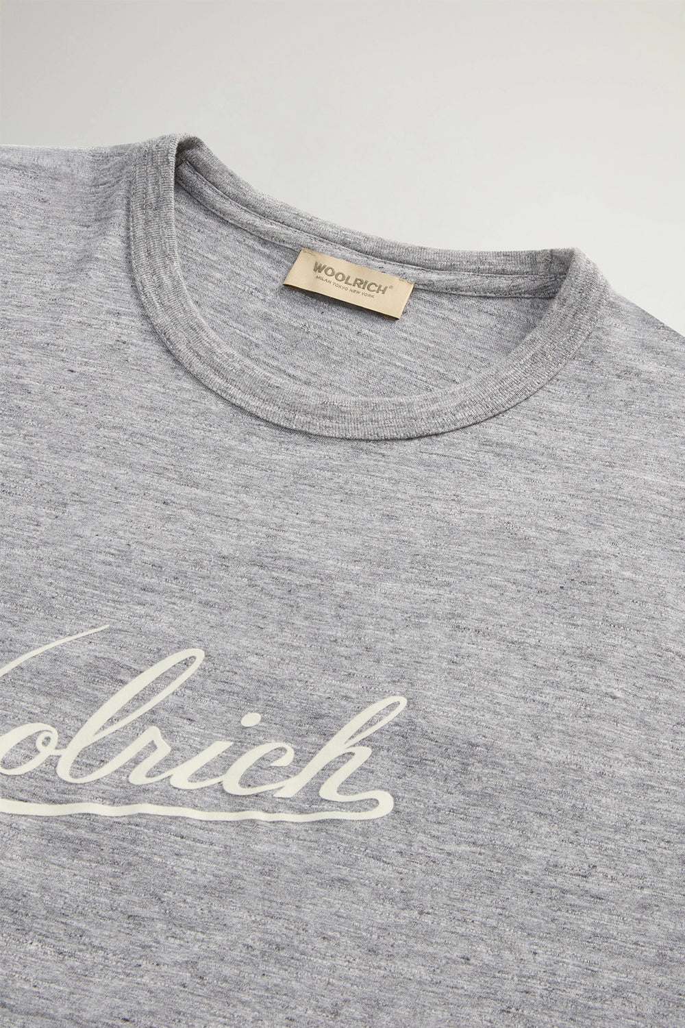 WOOLRICH Tshirt in jersey di cotone moulinè