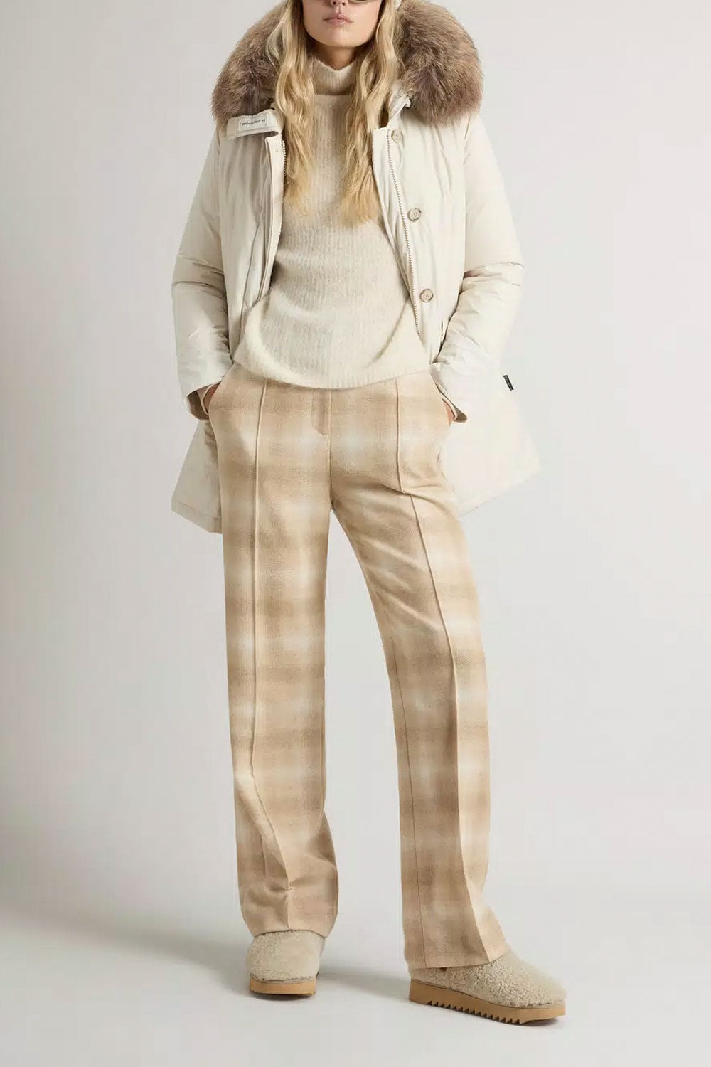 WOOLRICH Arctic Parka in Urban Touch con pelliccia removibile