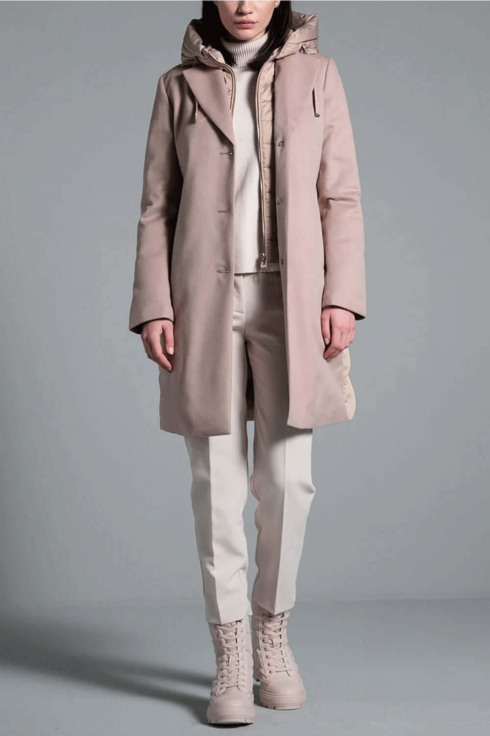 DUNO Cappotto Lisa con imbottitura Uncategorized DUNO