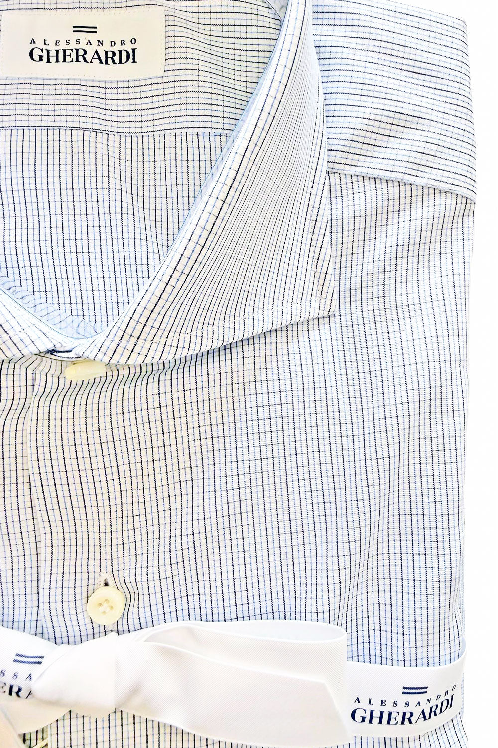GHERARDI Camicia in cotone a quadretti