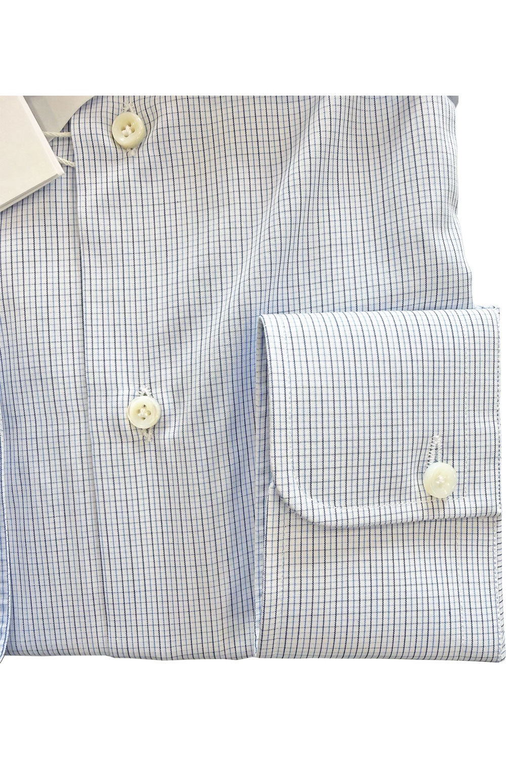 GHERARDI Camicia in cotone a quadretti