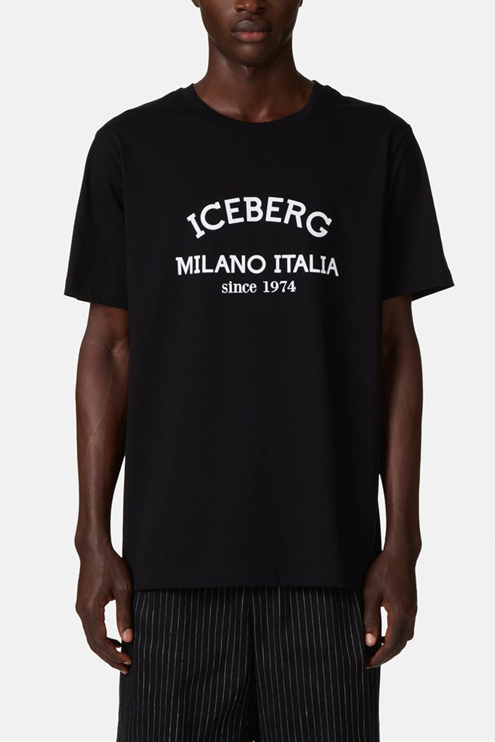 ICEBERG T-shirt con logo istituzionale ICEBERG