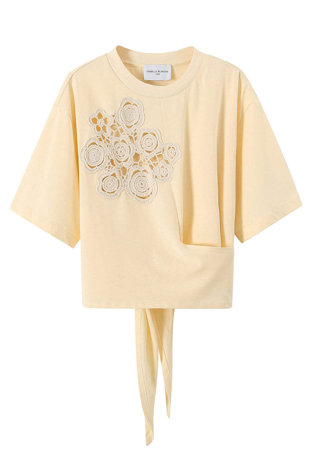 ISABELLE BLANCHE T-shirt con ricamo