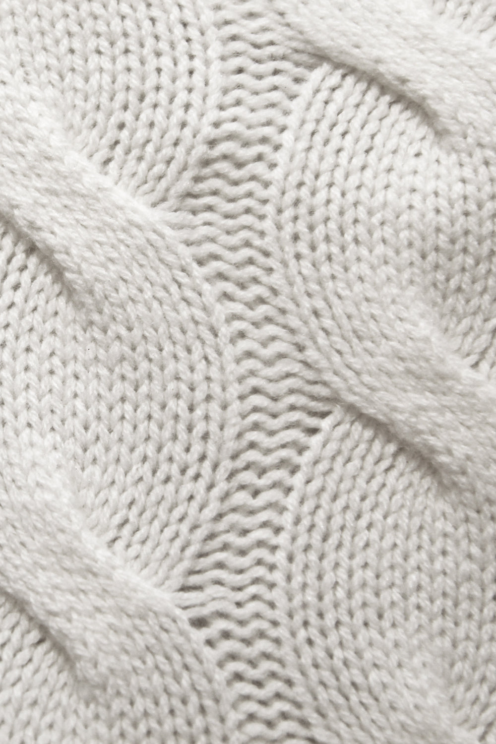 FILIPPO DE LAURENTIIS Maglia girocollo a trecce FILIPPO DE LAURENTIIS