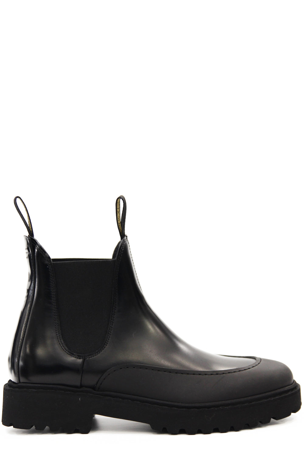DOUCALS Polacchini in pelle con applicazione in gomma DOUCALS