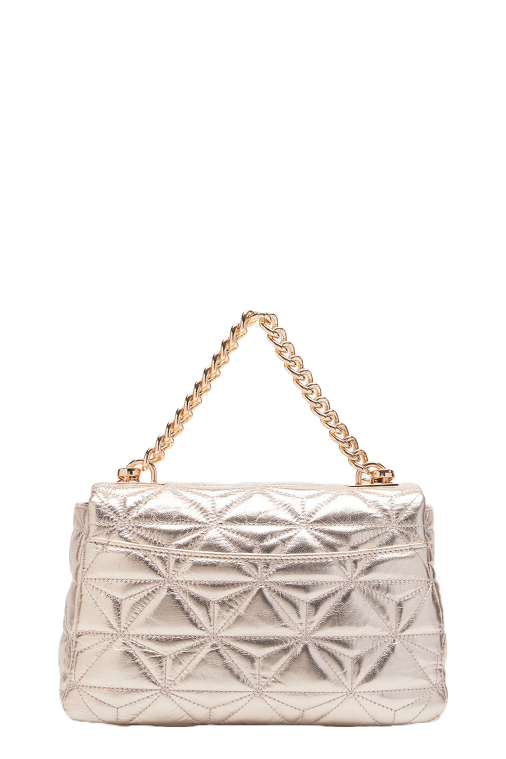 LA CARRIE Borsa media in pelle Shiny