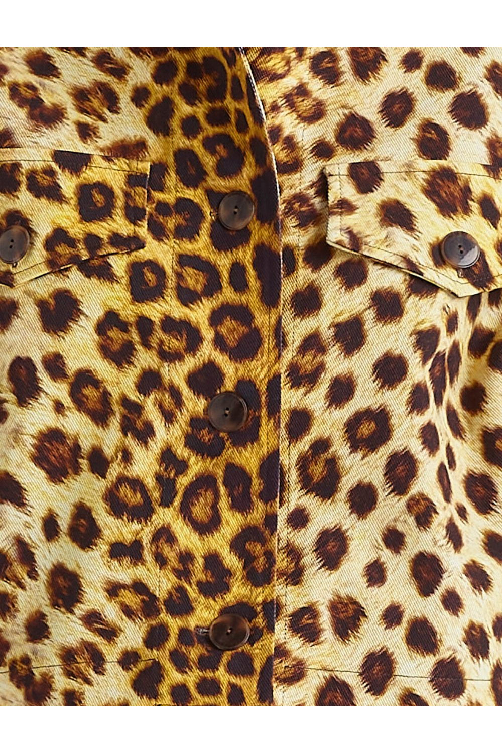 RAME Giacca in denim animalier Coats & Jackets RAME