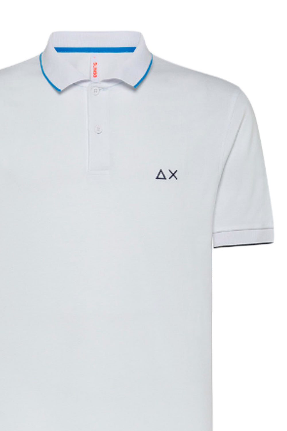 Polo con logo a contrasto - SUN68 SUN 68