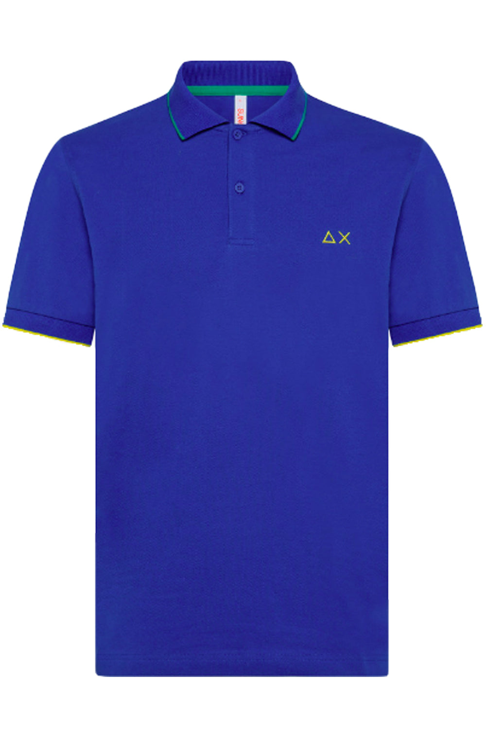 Polo con logo a contrasto - SUN68 Polo SUN 68