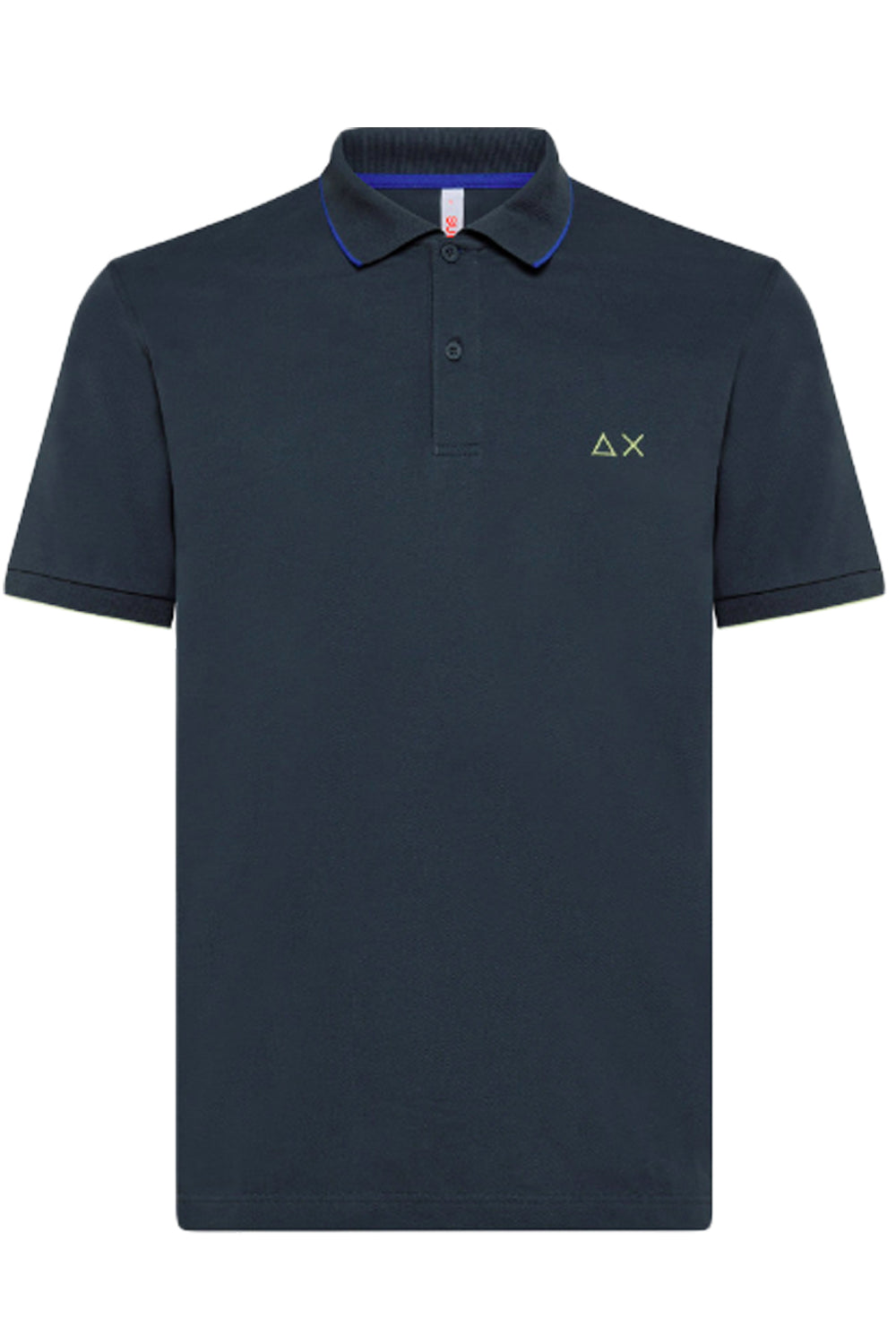 Polo con logo a contrasto - SUN68 Polo SUN 68