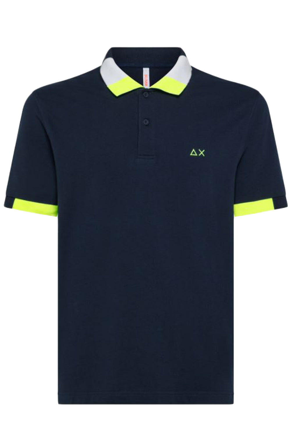 Polo con profili a contrasto doppio colore - SUN68 Polo SUN 68