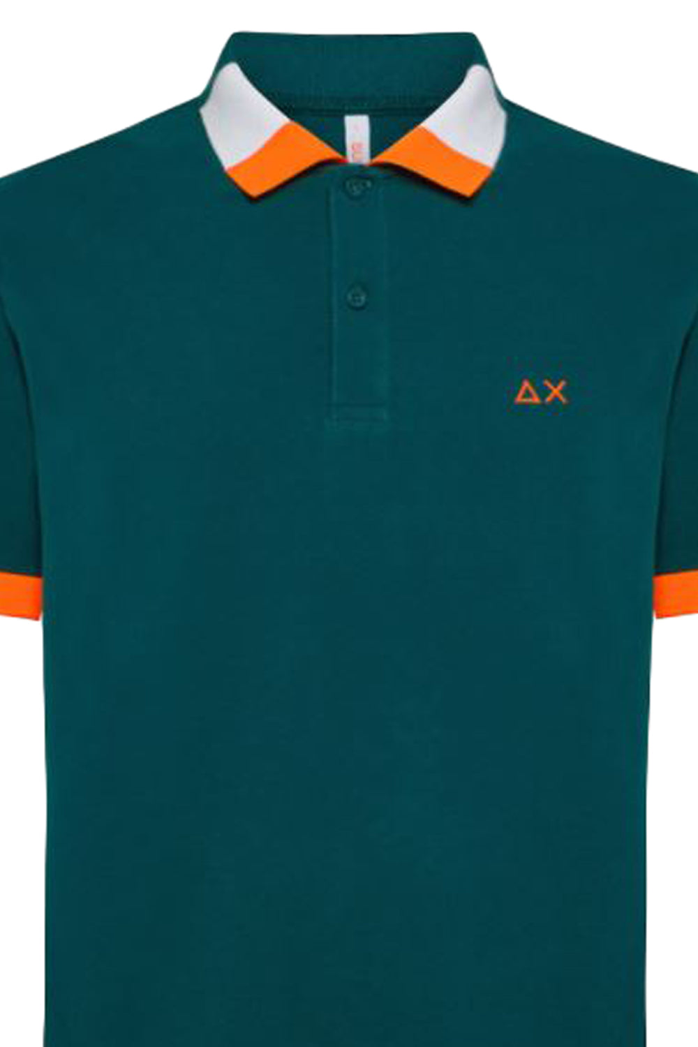 Polo con profili a contrasto doppio colore - SUN68 Polo SUN 68